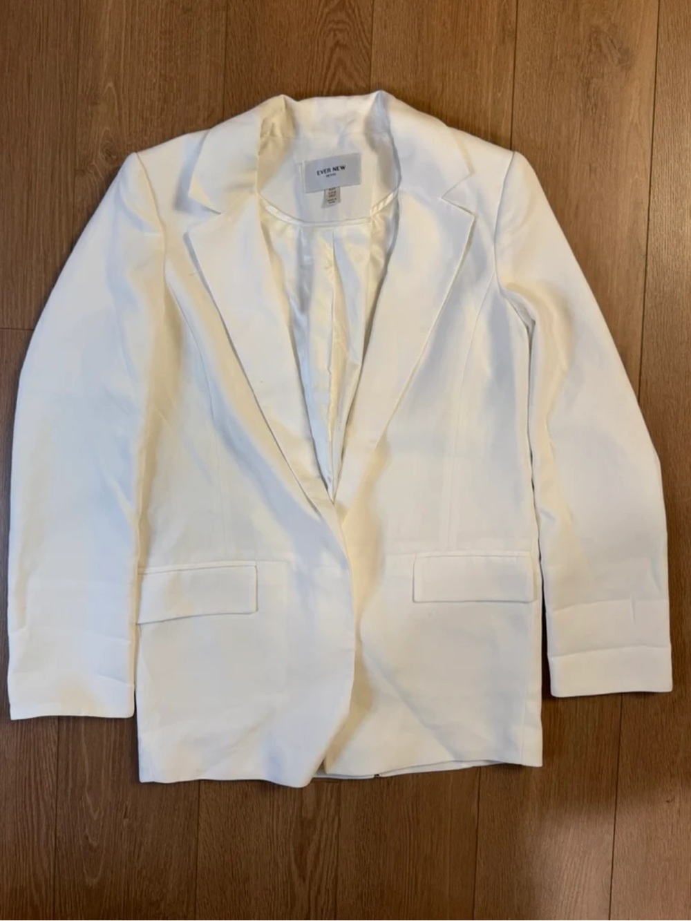 EverNew White Tailored Blazer